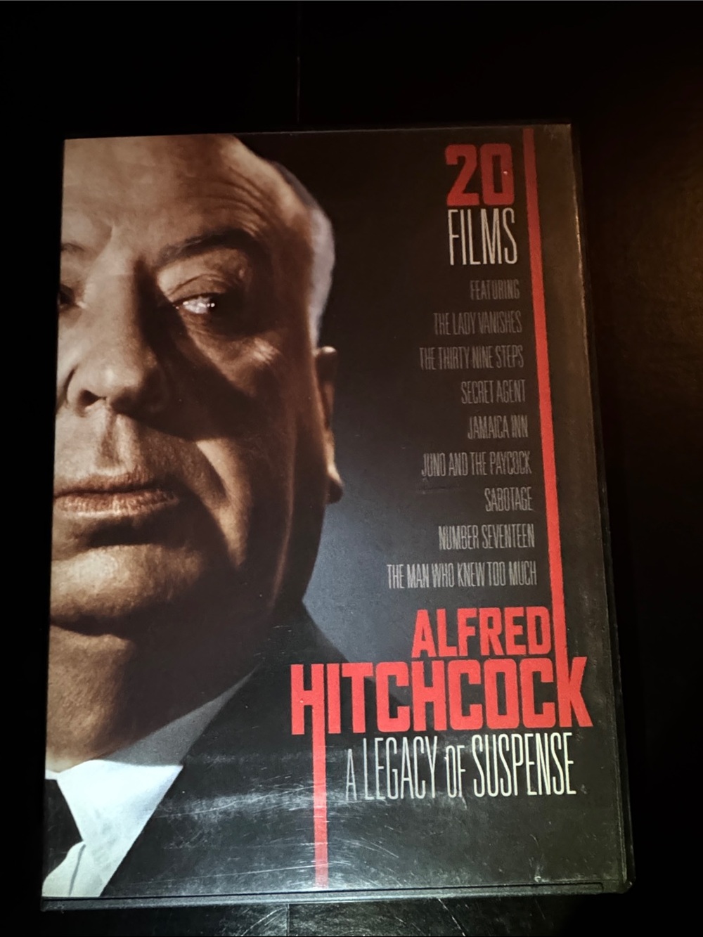 Alfred Hitchcock: A Legacy of Suspense - 20 Films on DVD 📀 in 1 case. The Ring +